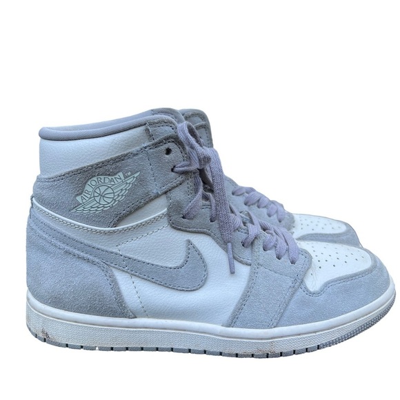 Nike Air Jordan 1 SE particle Gray 2022 mid ankle sneaker Mens 7.5 Women 9 - Picture 1 of 5